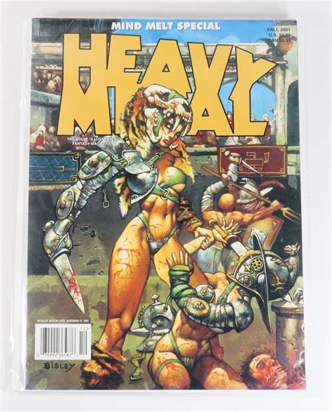 heavy metal magazine fall  adult comic