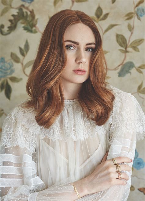 karen gillan hair growing  doctor  magazine   ultimate