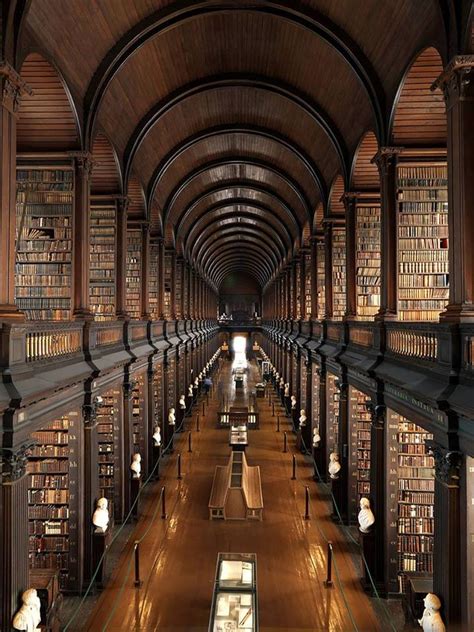 Trinity College Library in Dublin, Ireland : r/pics