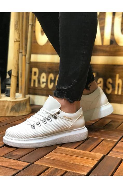 Chekich CH021 White Male Sneakers – Zawwali