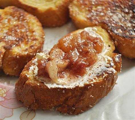 Гренки с персиками-гриль и сливочным сыром: receptishi — LiveJournal
