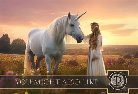 Mystical Unicorn Sun Digital Backdrop / Unicorn Digital Background ...