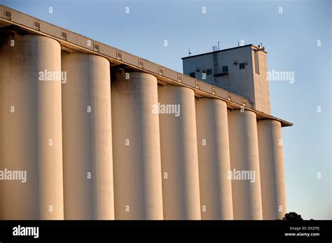 cement storage silos  res stock photography  images alamy
