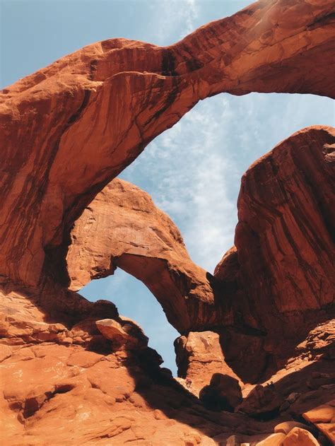 Double Arch Hike, Arches National Park | Arches national park, National ...