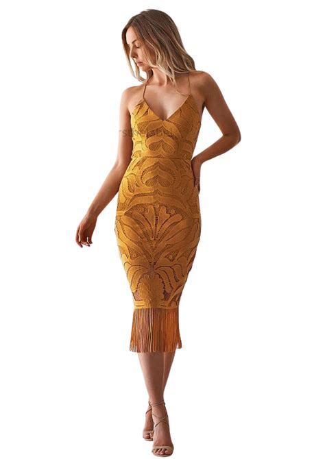Khaleesi Dress - Mustard