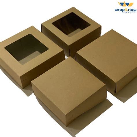 jual dus kraft coklat xx laminasi dus nasi coklat dos nasi