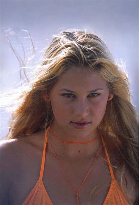 ANNA KOURNIKOVA in Bikini at a Photoshoot in Acapulco 2002 – HawtCelebs
