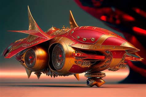 Premium AI Image | Aircraft Fantastic flight Futurism 2025