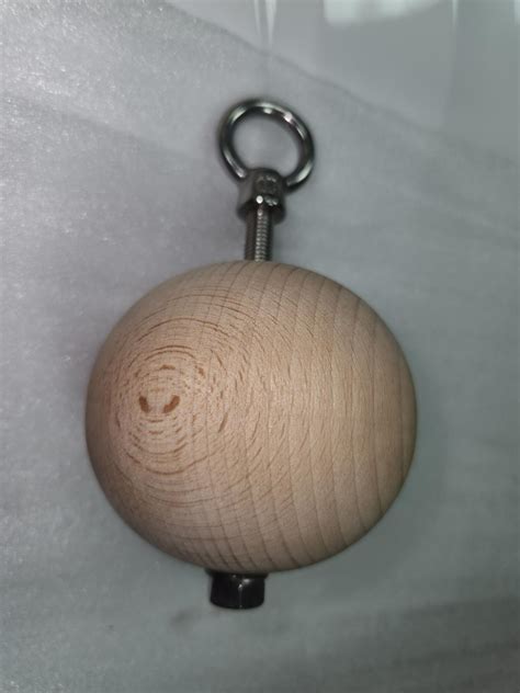 Hand Made Wooden Hang Ball – Auckland Climbing Gym