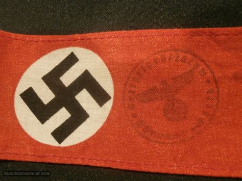 WWII WW2 NAZI NSDAP ARMBAND WWII NAZI PARTY ARMBAND NAZI ARMBAND WWII ...