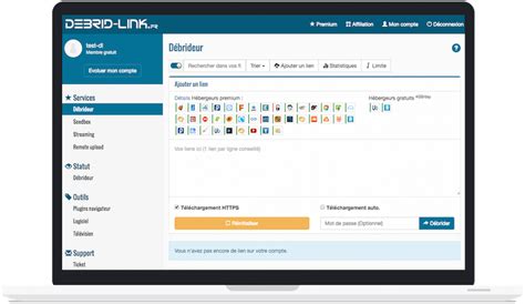 Debrid-Link - Premium link generator and Seedbox