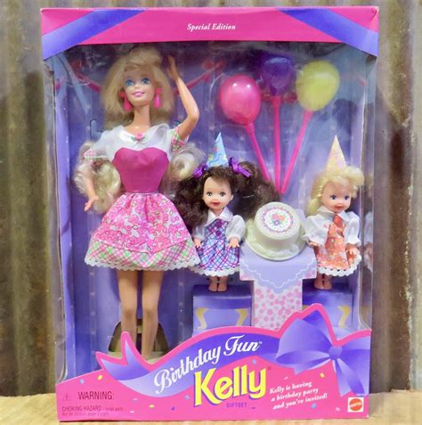 Amazon.com: Barbie Birthday Fun KELLY Giftset Special Edition w Barbie