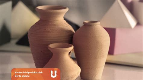 contoh kerajinan  tanah liat  koleksi gambar