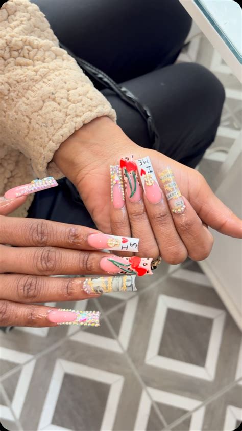 Las Vegas Nail Tech 💖 | This birthday set ate so bad ️‍🔥 March bookings