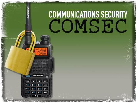 ComSec – What is it and how do I use it? | A.H. Trimble - Emergency ...