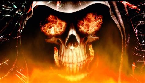 🔥 [300+] Fire Skull Wallpapers | WallpaperSafari