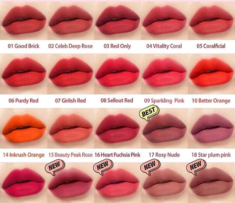 Peripera Ink The Velvet Lip Tint - Матов тинт за устни | Makeup.bg