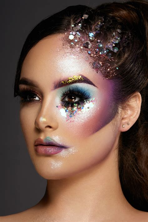 Makeup Glitter Face