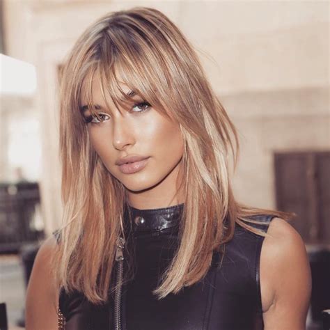 Long Bob Loiro Com Franja - Long bob loiro | Cabelo repicado com franja, Loiro franja, Cortes de cabelo