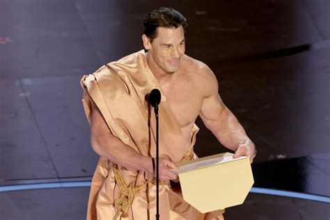 John Cena Almost Streaks at the Oscars | TIME