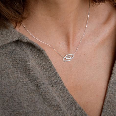 Collier So Shocking Tandem en or blanc et diamants - Lepage