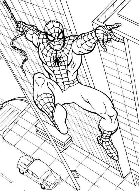 Раскраски Человек-паук Spiderman - распечатать бесплатно | Мишкины книжки