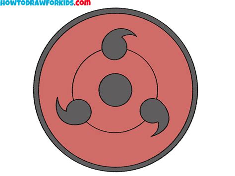 how to draw a sharingan