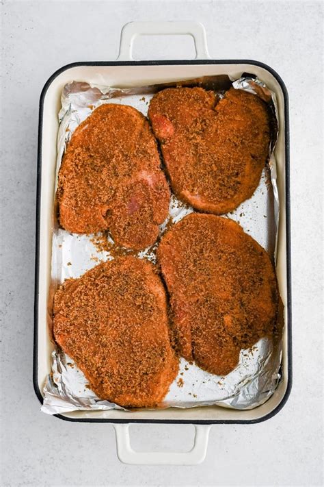 Shake and Bake Pork Chops - The Forked Spoon