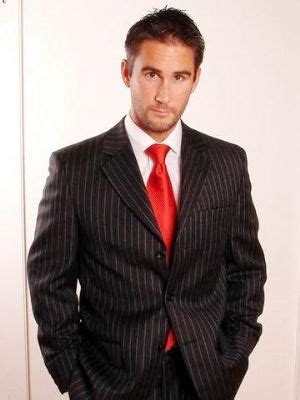 steve hooper lawyer model kilt leather suit  tie famewatcher