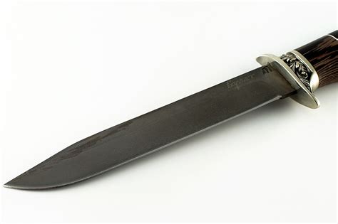 Нож НР-40-2 сталь литой булат венге и граб