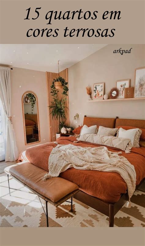 Cores Terrosas Para Parede - 15 quartos em cores terrosas - Simples Decoração | Decoração quarto ...