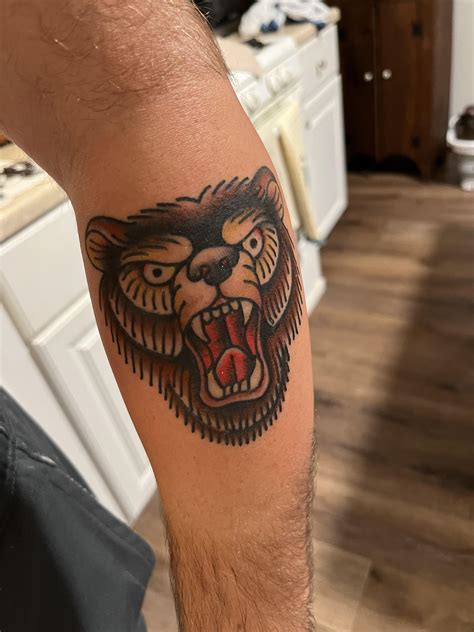 grizzly bear tattoo 3