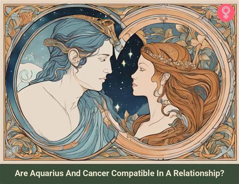 Aquario E Cancer Combinam - Aquarius And Cancer Compatibility: 6 Insights For Strong Bonds
