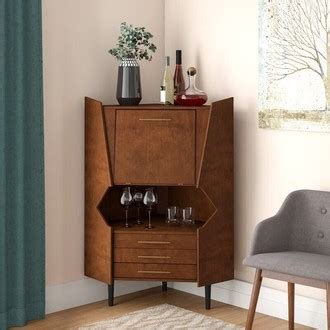 curved home bar foter