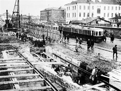 Как строили московское метро: фотохроника - фото Экспресс газеты