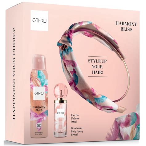 Set cadou C-THRU Harmony Bliss, Femei: Apă de toaletă, 30 ml