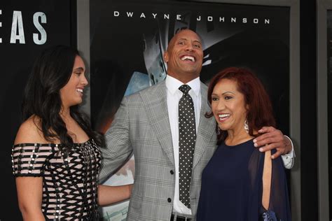 LOS ANGELES, MAY 26 - Simone Alexandra Johnson, Dwayne Johnson, Ata