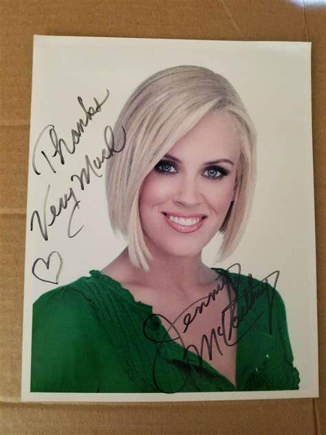 Playboy Playmate Jenny McCarthy signed 8x10 w/coa | #3877174489