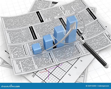 analyzing stock illustration illustration  success