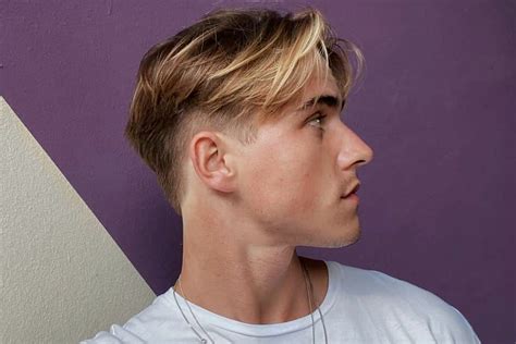 25+ cool middle part haircut - LeeonYonatan