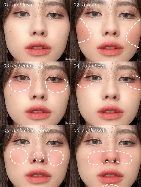 face framing douyin blush tutorial galeri diposting oleh regina