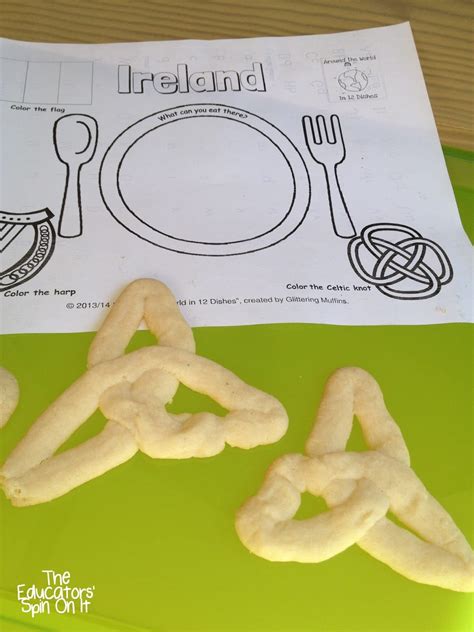 Celtic Knot Cookies from Ireland - The Educators' Spin On It