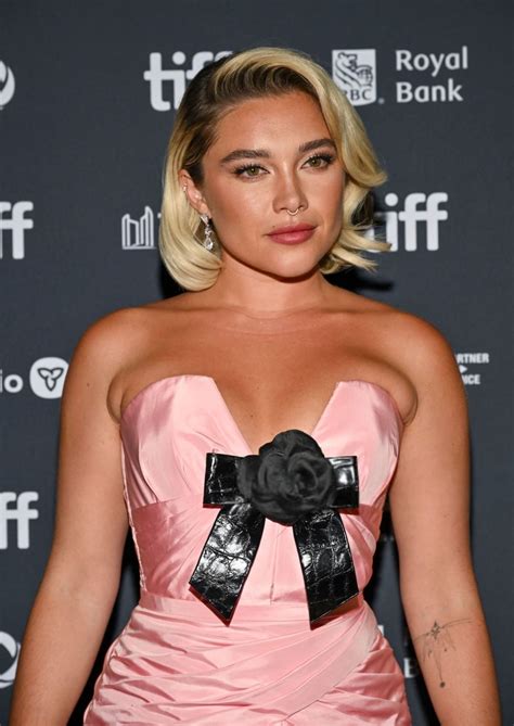 FLORENCE PUGH at We Live in Time Premiere at 2024 Toronto International
