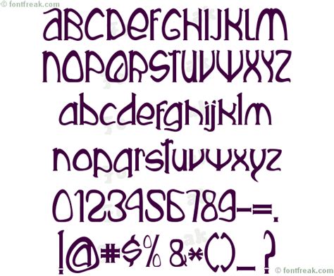 Font Freak, Rustika - by Alberto Villanueva