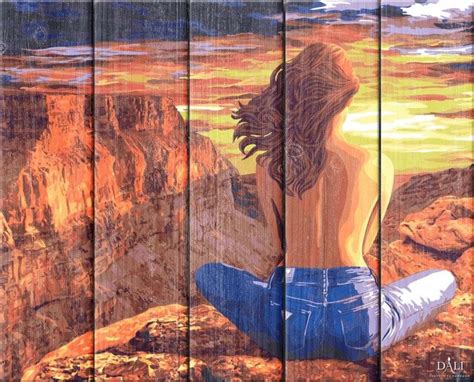 Картина по номерам по дереву Dali «Гранд Каньон» WN018 Dali 40x50 ...