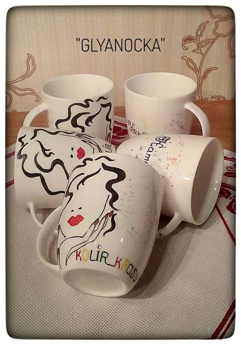 #росписьпостеклу #чашка | Glassware, Tableware, Mugs