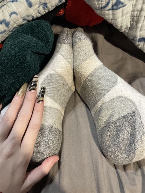 Got this box full of cum stained socks dm and pick one for me to fill ...