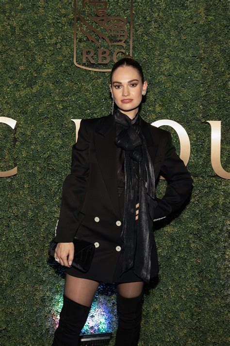 Lily James - RBC Hosted "What's Love Got To Do With It" Cocktail Party