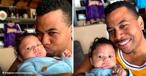 Omar Gooding from 'Family Time' Melts Hearts Cuddling Baby Son in ...