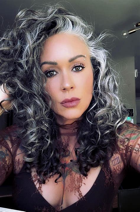 Pin by Carpa Vino on Beauty in 2025 | Grey curly hair, Grey hair